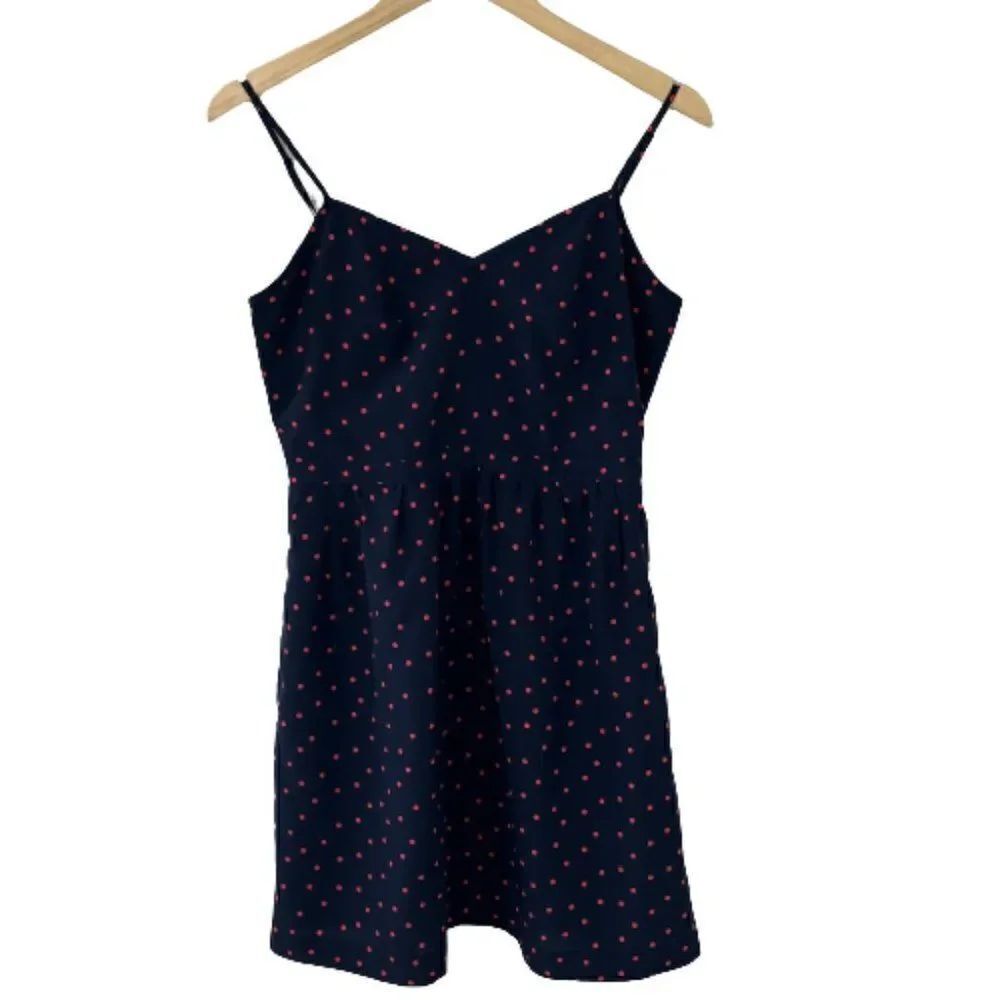 J Crew Poka Dot mini dress Size 6 Style 43841